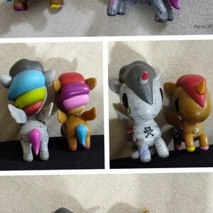 Vibrant Tokidoki Unicorn Figurine Set